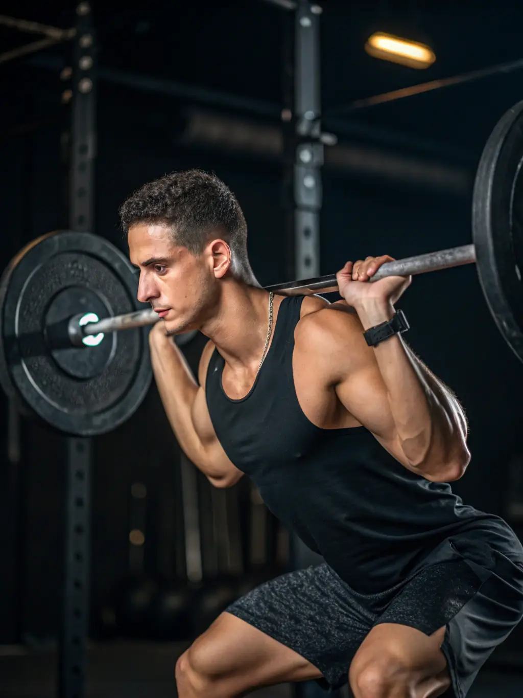 A dedicated personal trainer guiding a client through a customized workout routine, emphasizing the one-on-one attention and tailored approach at Plureta Fitness Studio.